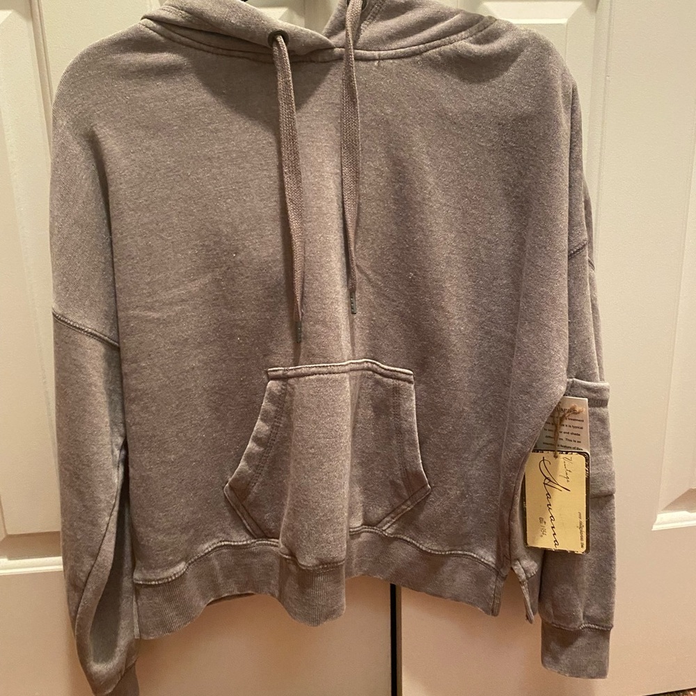 Gray vintage Havana Sweatshirt